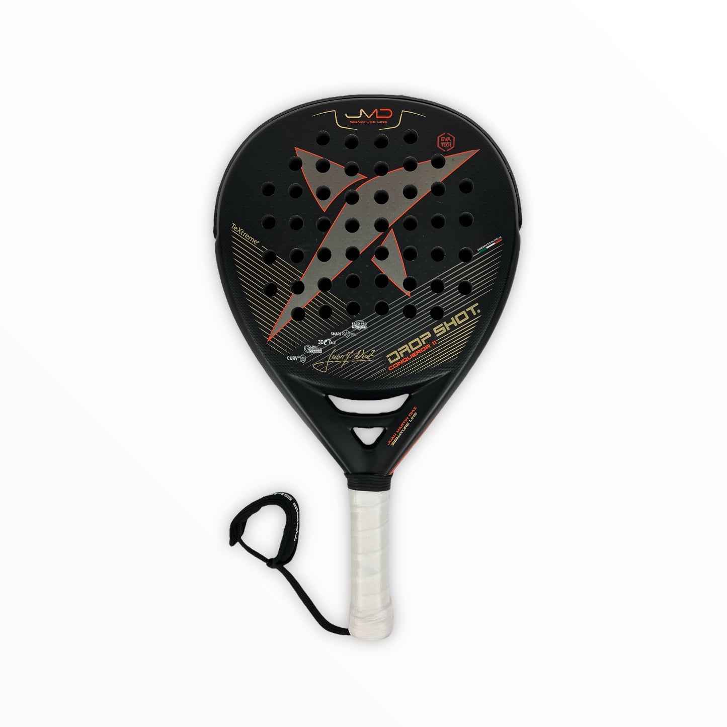 drop shot jmd conqueror 11 2023, juan martin diaz racket 2023, padel secondhand, padel second hand, begagnade padelrack