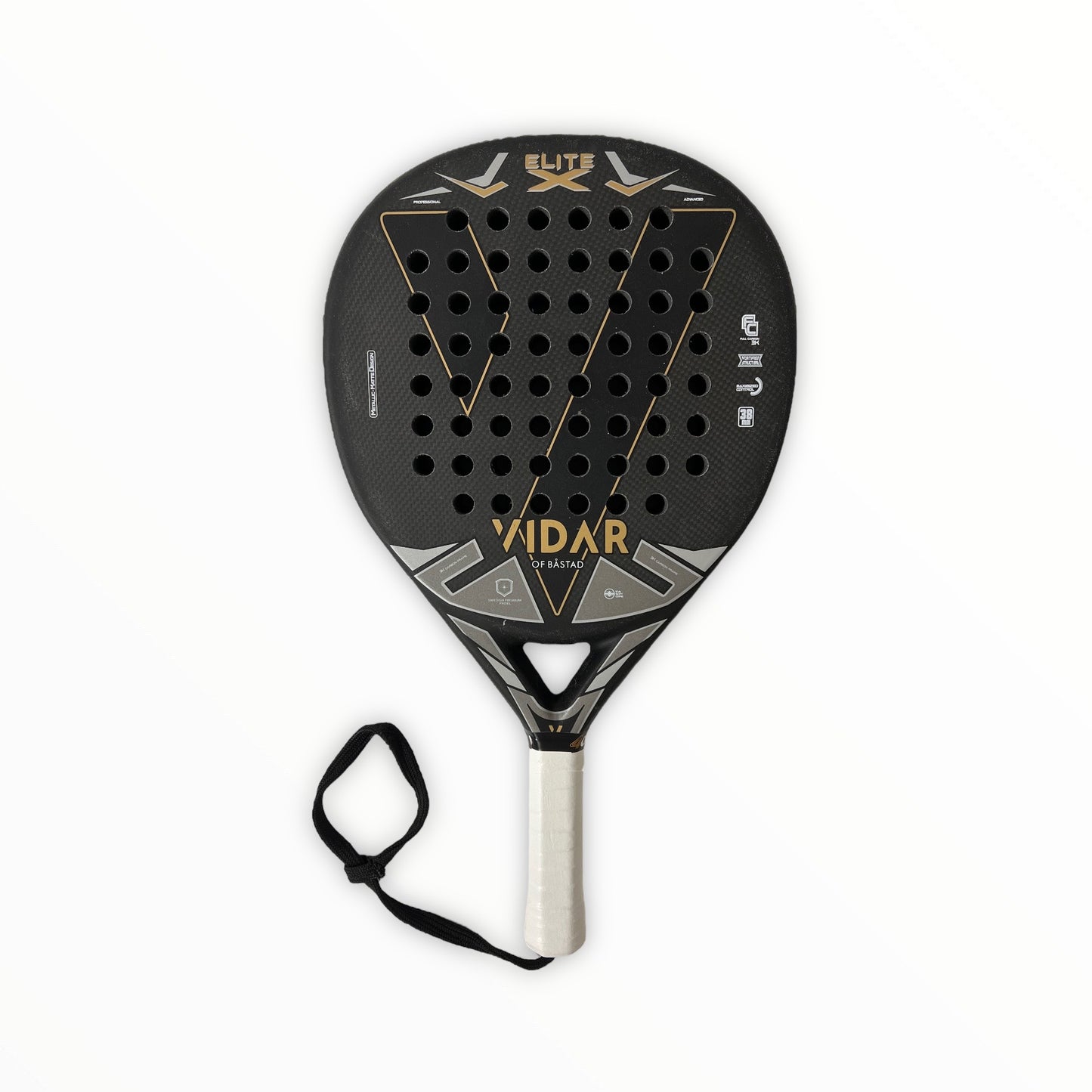 Vidar of båstad elite x 2022, padel secondhand, padel second hand, begagnade padelrack, billiga padelrack