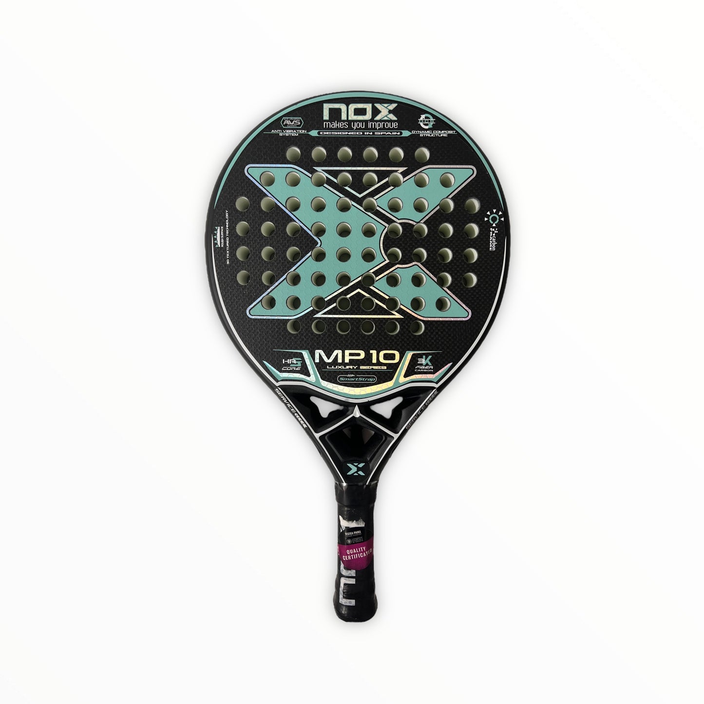 nox mp10 luxury 2022, padel secondhand, padel second hand, begagnade padelrack, billiga padelrack