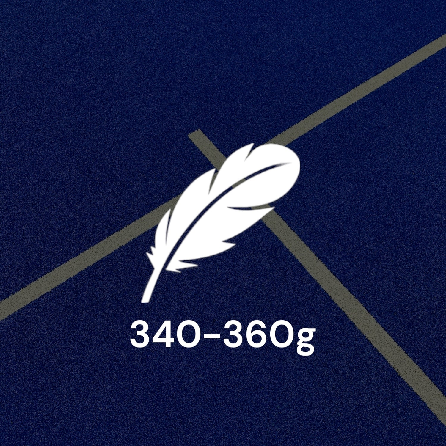Lätt vikt (340-360g)