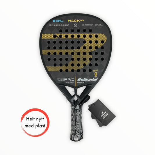 Bullpadel hack 03 spo, padel secondhand, padel second hand, begagnade padelrack