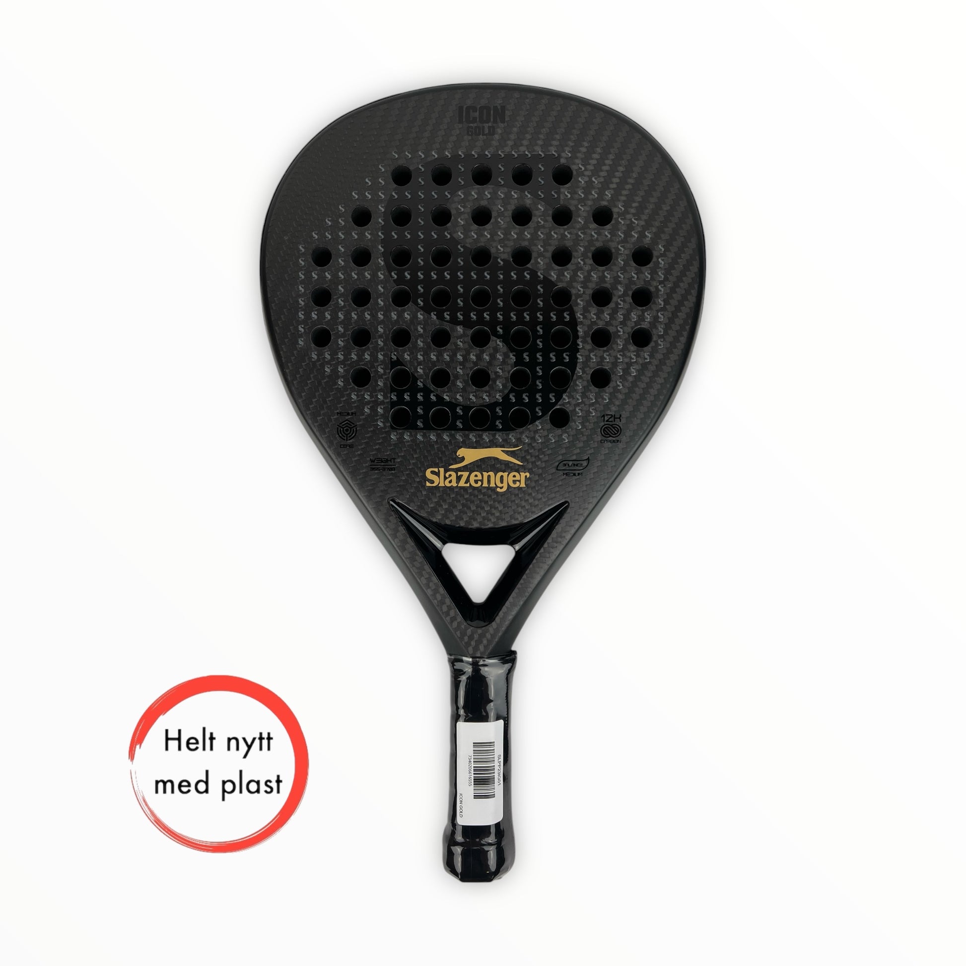 Slazenger epic gold panther series 2023, padel secondhand, padel second hand, begagnade padelrack