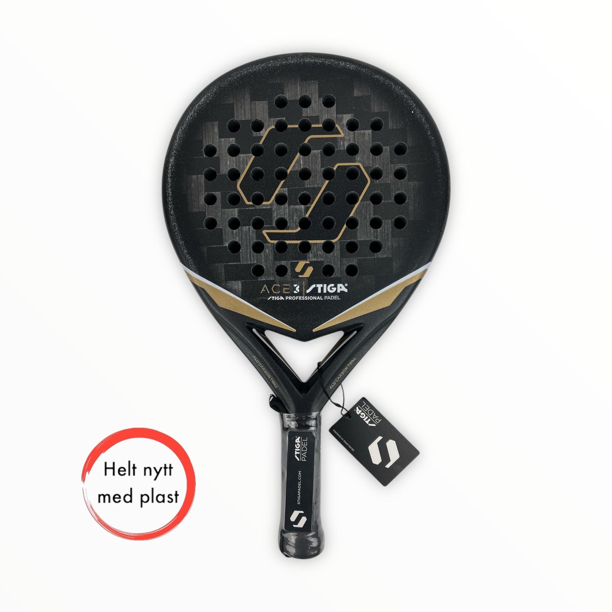 Stiga ace 3, padel secondhand, padel second hand, begagnade padelrack