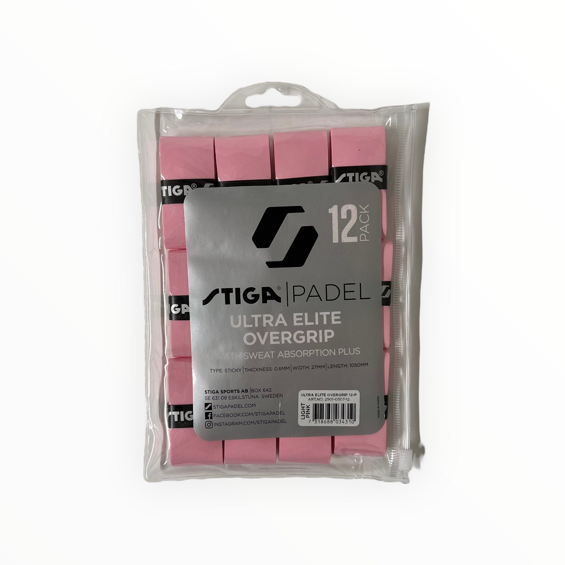 stiga 12-pack grepplindor, grepplindor padel, stiga grepplindor,